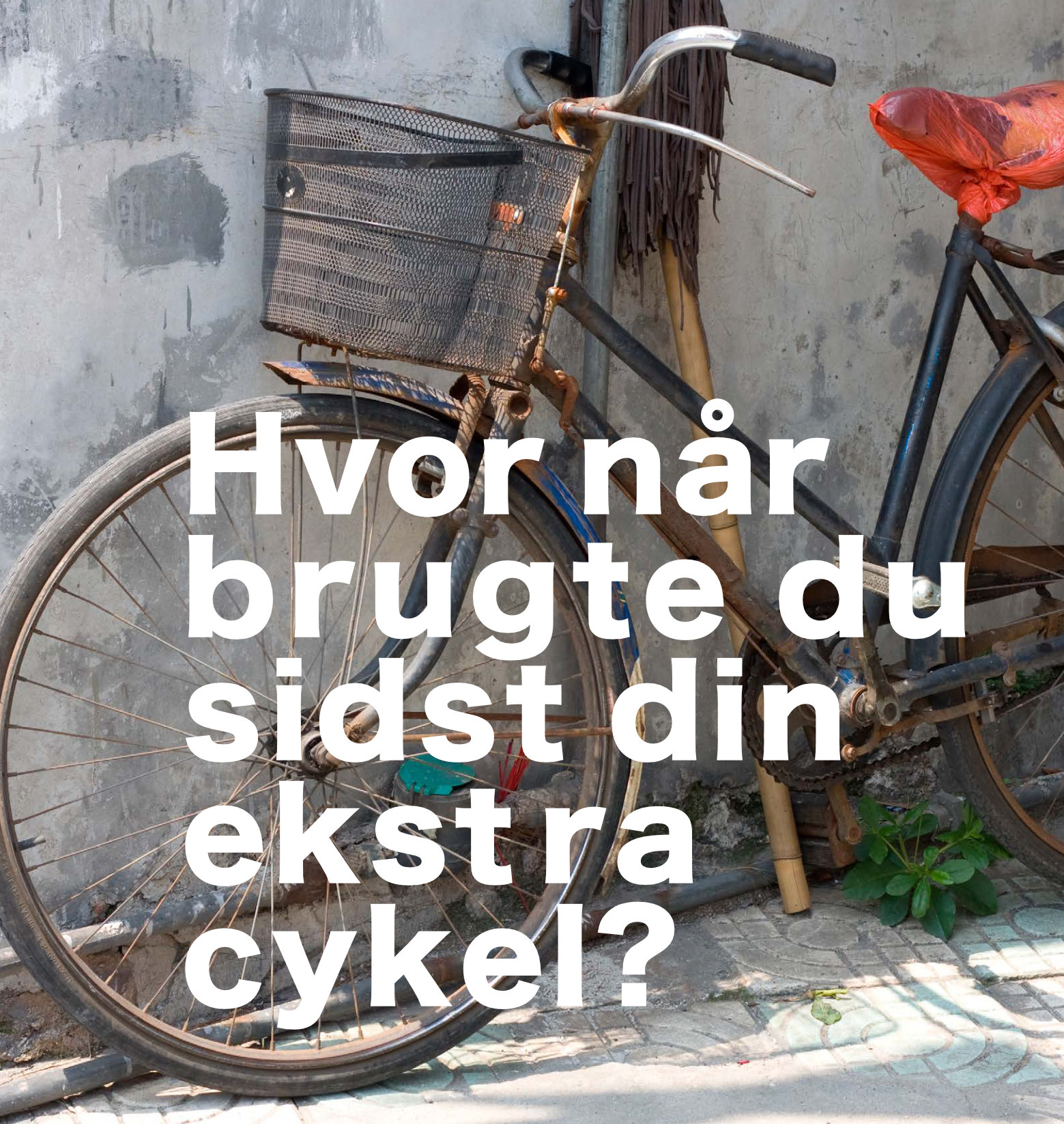 Plakat med opfordring til oprydning Plakat med opfordring til oprydning